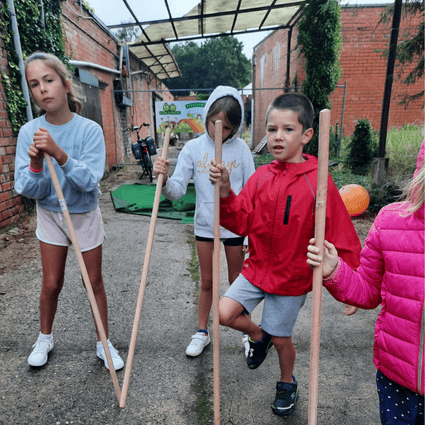 Het rad vol sport en spelavontuur DAGKAMP 6 - 8 jaar